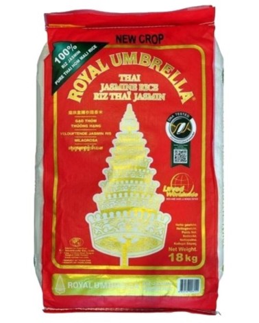 Arroz Jazmin Royal Umbrella Hom Mali 18Kg